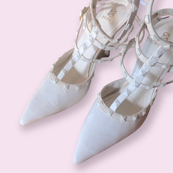 🗯Stud Strappy heels🗯 - Picture 3 of 8